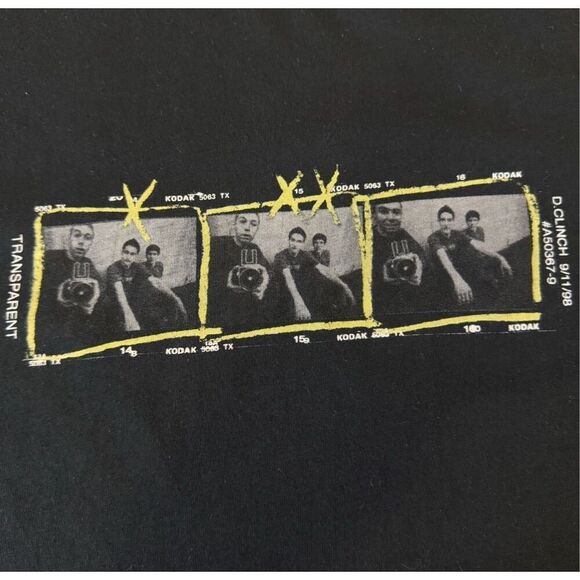Clinch Collections Beastie Boys Photography Session Black Shirt Size L Hip Hop - Picture 2 of 4